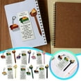 thumbnail image 5 of Funny Dumpster Fire Ballpoint Pen Acrylic Keychain Bookmark Set Funny Dumpster Fire Set Bookmark And Pen Set For Writing Enthusiasts 5ml Craft Table for Kids, 5 of 5