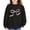 Black, variant on CYRBOKO Girls Sweatshirts, Fleece Lined Casual Crew Neck Cotton Long Sleeve Tops Black Size 7-8 T