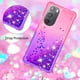thumbnail image 5 of Funda para Motorola Edge 30 Pro Transparente con Brillos Carcasa Protectora Antigolpes con Glitter Brillante, 5 of 5