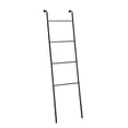 thumbnail image 3 of SunnyPoint Classic Home, Bath, Bedroom, Closet Leaning Ladder Rack (BLK), 3 of 4