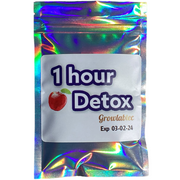 Growlabtec 1 Hour Detox - Super Fast Detox & Cleanse - Formulated for Green Leaf Smokers - Grape