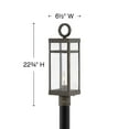 thumbnail image 6 of Hinkley Lighting - Porter - 1 Light Medium Outdoor Post or Pier Mount Lantern in, 6 of 7