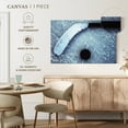 thumbnail image 5 of Elephant Stock Angled Ice Hockey Wall Art - Horizontal Canvas Wall Art - Living Room Wall Decor - Sports Canvas - Blue And Black Decor - 36" x 24", 5 of 8