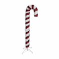 thumbnail image 1 of Kurt S. Adler H0674 6 ft. Unlit Red & White Tinsel Candy Cane, 1 of 1