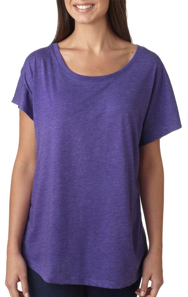 Women's Tri-Blend Dolman Fashion T-Shirt