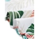 thumbnail image 5 of Vestidos florales INSPIRE CHIC para mujeres, vestido midi de playa sin hombros de verano S blanco, 5 of 6