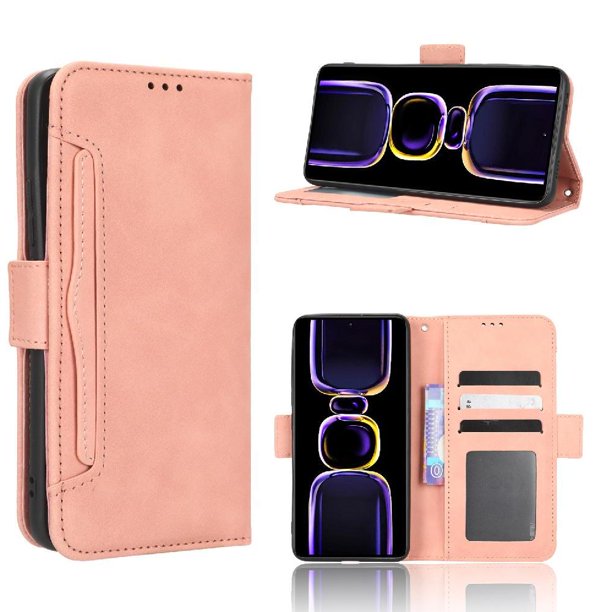 Funda Tipo Billetera GANGXUN para Xiaomi Poco F5 Pro – Tapa Flip con Tarjetero