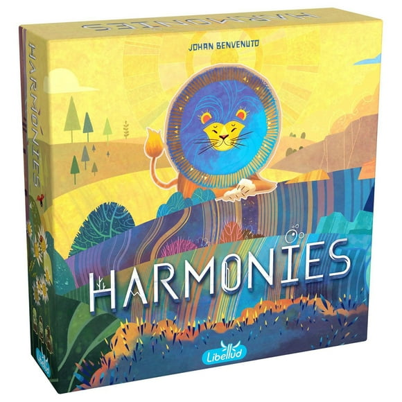 Libellud - Harmonies - French Version - Beautiful Artwork - Fun Game For Family Game Nights - 10+ Years - 30 to 45 Minutes of Play Time - 1-4 Players