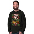 thumbnail image 4 of Popeye Olive Oyl Ugly Christmas Long Sleeve TShirt Men Women Brisco Brands S, 4 of 6
