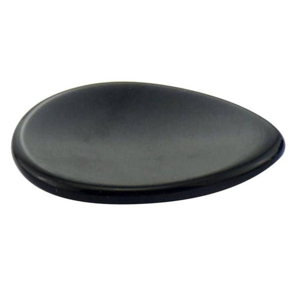 Piedra Preciosa Natural de Palma Regalo Adorno Decor 45x34 mm , Obsidiana Baoblaze Piedras preciosas de cristal natural