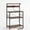 Brown-31Inch, variant on Atilioo Kitchen Bakers Rack with Power Outlet, 4 Tiers Coffee Bar Table, Oven Microwave Stand, Storage Shelf, Appliance Organizer, 31" Brown