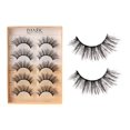 thumbnail image 2 of GHSOHS Reusable Eyelashes Thick Curly Long Lashes Extension Kit Soft Diy C Curling Natural Single Eyelashes Thin False Eyelashes Set Makeup, 2 of 7