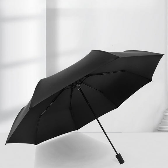 Joernso Umbrella Strong 3 Folding Plastic Fabric Outdoor Durable Windproof Umbrella for Shopping