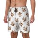 thumbnail image 1 of Balery Retro Squirrel Bañador para hombre, shorts de playa de secado rápido con entrepierna y forro de compresión-XX-Large, 1 of 6