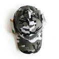 thumbnail image 4 of Mens Womens Army Military Baseball Cap Camouflage Hats for Hunting Fishing Outdoor Activities Grey, 4 of 4