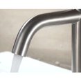 thumbnail image 4 of Grifo mezclador para lavabo de acero inoxidable cepillado mate, 4 of 4
