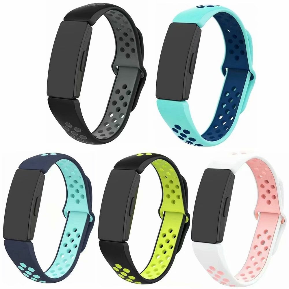 WHITE for FitBit FLEX Bracelet With Clasp NO TRACKER 2 large LIGHTBLUE 