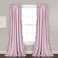 thumbnail image 1 of Lush Decor Reyna Lilac Window Panel Curtain Set for Living, Dining Room, Bedroom (Pair)), 84” x 54”,, 1 of 16