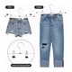 thumbnail image 4 of Gancho Para Ropa Remera Con Clips plata 10 Pzas, 4 of 5