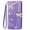 Lightpurple, variant on Compatible with iPhone 14 Pro Max Wallet Case, [Kickstand Feature][Wrist Strap][Card Slots][3D Bling Rhinestone Emboss Butterfly] Leather Magnetic Flip Case for Apple iPhone 14 Pro Max, Purple