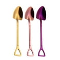 thumbnail image 4 of Rainbow Titanium Long Handle Spoons, Colorful Plated Latte Spoon, Stainless Steel Ice Cream Spoon, Iced Tea Spoon,Cocktail Stirring,Tea, Coffee, Milkshake Dessert Spoons, 4 of 8