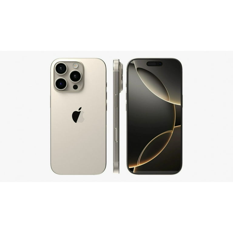 Restored Apple iPhone 16 Pro Max - Metro - 256GB Natural Titanium