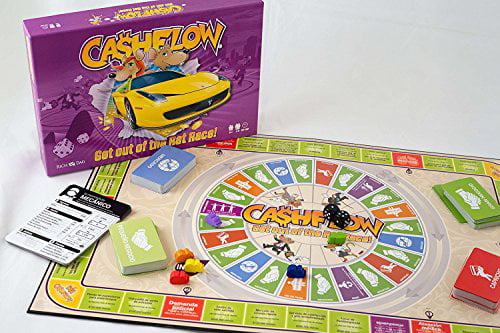 Cashflow 101 Rich Dad Board Game Robert Kiyosaki Rat Race Investing Adult Toys 