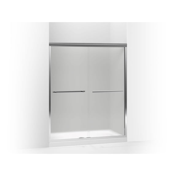 Kohler K-709064-D3 Gradient Frameless Sliding 70-1/16" X 59-5/8" Shower Door - Silver