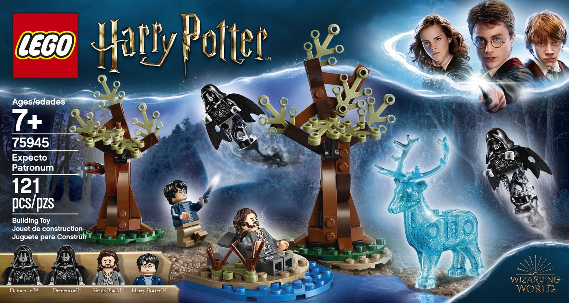 harry potter expecto patronum lego