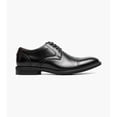 thumbnail image 3 of Stacy Adams Bailey Cap Toe Oxford Rich Leather Shoes Black 25750-001, 3 of 8