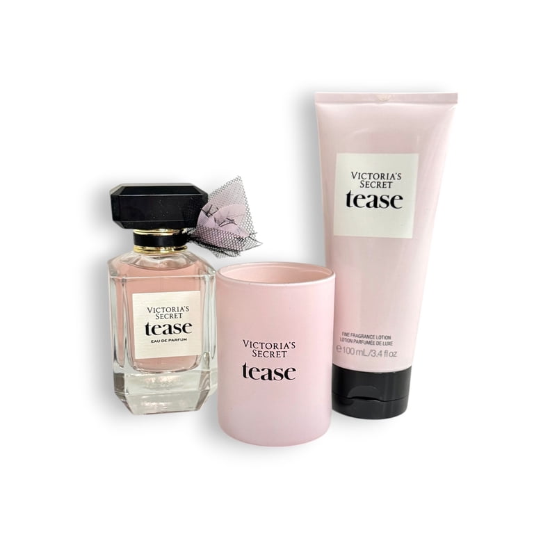 【3点セット】Victoria's Secret Tease ティーズ 未使用 Victoria's Secret Tease 3 Piece Candle Lotion Perfume Gift Set
