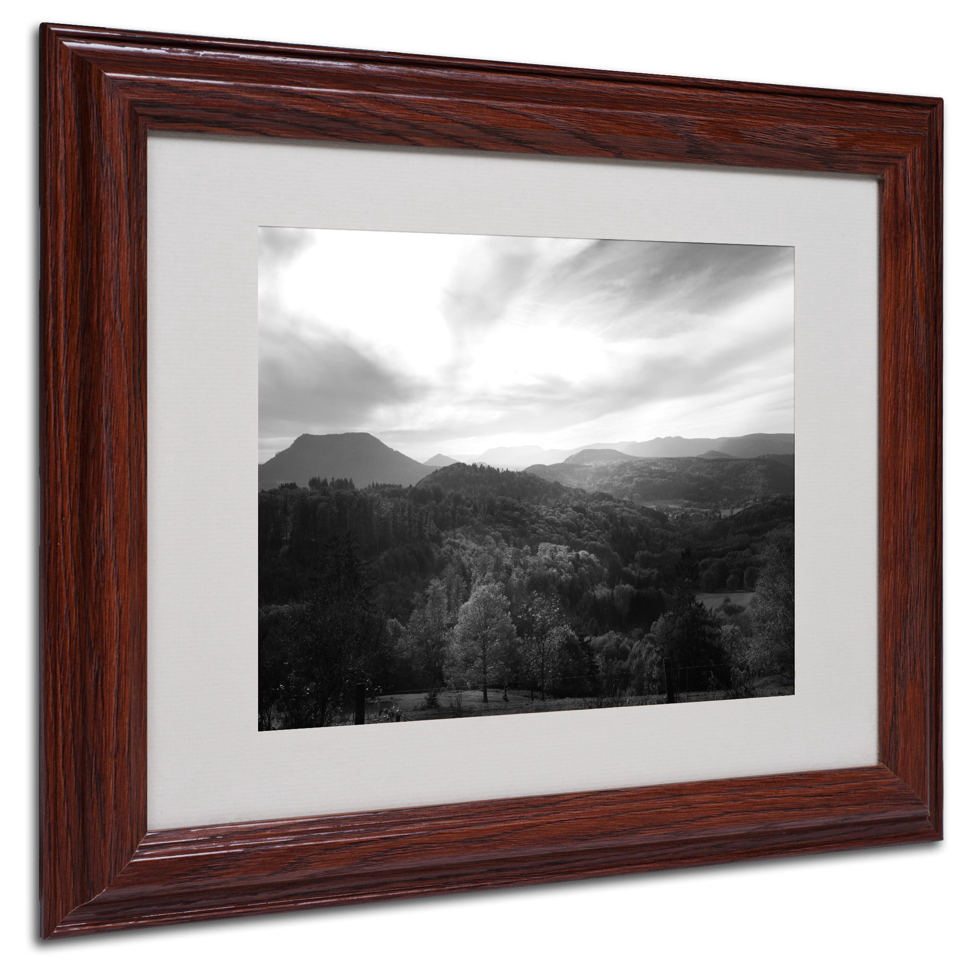 Trademark Fine Art "Over the Lighting" Canvas Art by Philippe Sainte-Laudy, Wood Frame
