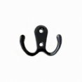 thumbnail image 2 of Black Double Claw Wall Hooks for Coats (Set of 4), 2 of 5