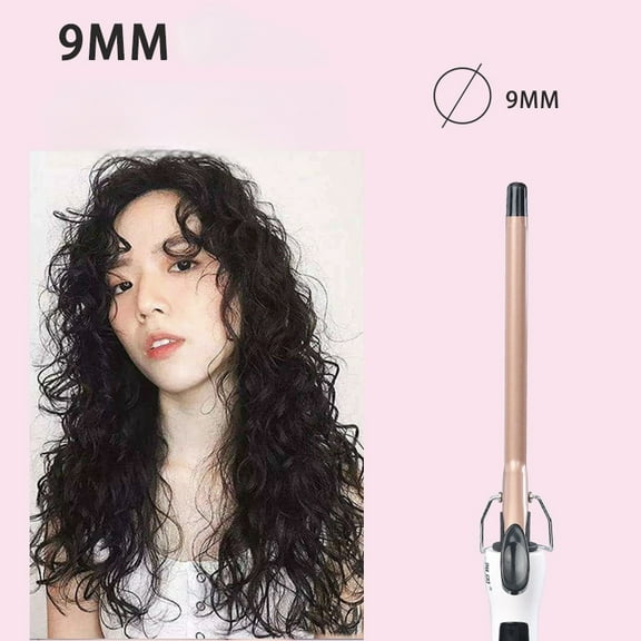 Hair Curling Iron Wand for Short Hair - Creates Super Tight, Tiny Curls