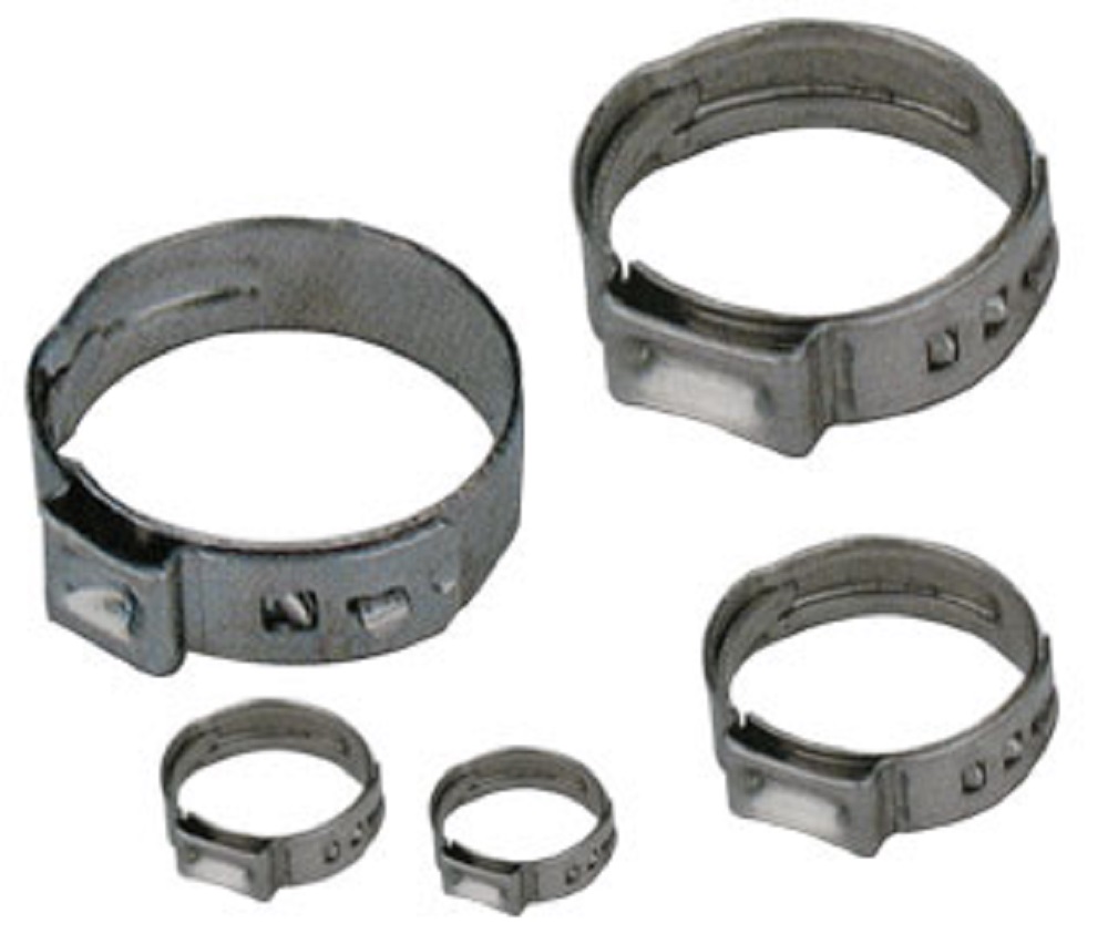 TJ Longda 10 Pieces Earless Low Profile CV Boot Hose Clamps 1.2 or 30.5mm Stainless Steel TJ Longda 10 Pieces Earless Low Profile CV Boot Hose Clamps 1.2 or 30.5mm Stainless Steel