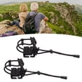 thumbnail image 3 of Tacticals Gear Holder Clip 2Pcs Backpack Binding Clip Elastic Binding Buckle Carabiner Clip For Keychain, Backpacks, 3 of 8