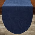 thumbnail image 2 of Split P Navy Essex Table Runner 15" X 54", 2 of 5
