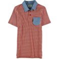 thumbnail image 1 of Polo de rugby Ecko Unltd con bolsillo color sólido rojo XXL, 1 of 1