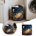 thumbnail image 2 of zhangmingg Quilted Boho Floral Laundry Hamper for Stylish Home Textile Storage and Organization, 2 of 5
