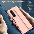 thumbnail image 3 of Compatible Samsung Galaxy Z Fold 5 Case with Wristband,Shockproof PC Cover Protection Thin Lightweight Bumper Case for Samsung Galaxy Z Fold 5 Cases Strap,Samsung Galaxy Z Fold 5 Slim Case Pink, 3 of 14
