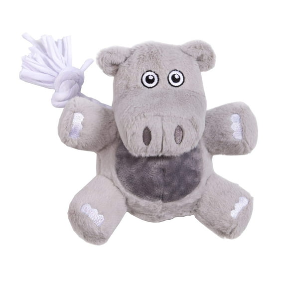 Bark Hangry Hangry Hippo Dog Toy, Large