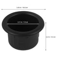 thumbnail image 2 of unbranded 2Ud Portavasos Insertable Para Y Reclinable ABS Negro Para Rv Con Simple Y Estable, 2 of 8