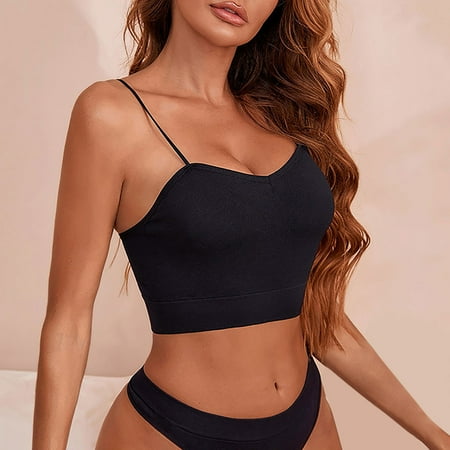 GENGING Bras Women Women Elegant Comfy Regular Bustier Sexy Lingerie Soild Color Ventilate Vest Underwear