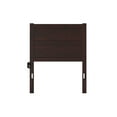 thumbnail image 3 of AFI NoHo Modern Panel Wood Headboard, Twin, Espresso, 3 of 6
