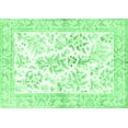 thumbnail image 1 of Ahgly Company Indoor Rectangle Persian Emerald Green Traditional Area Rugs, 7' x 10', 1 of 4