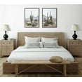 thumbnail image 4 of Sylvie Tall Saguaro Cacti Desert Mountain 18 in x 24 in Framed Photography Canvas Art Prints, by Kate and Laurel Set of 2, 4 of 6