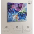 thumbnail image 2 of Floralisque I Canvas Modern Abstract Art by Art Remedy, Gallery Wrapped, 16" x 16", 2 of 7