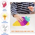 thumbnail image 4 of Push Bubble Sensory Toy Autismo Necesidades Especiales Silicone Stress Reliever Toy Gift Para Niños Y Adultos matsuzay FN006784-01, 4 of 6