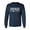 Navy, variant on Switch It Up Adult Long Sleeve T-shirt