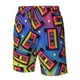 thumbnail image 4 of Fotbe Vintage Audio Cassettes Trajes de Baño Estampados para Hombre, Shorts de Verano de Secado Rápido, Ropa de Playa, Bañadores-Small, 4 of 6
